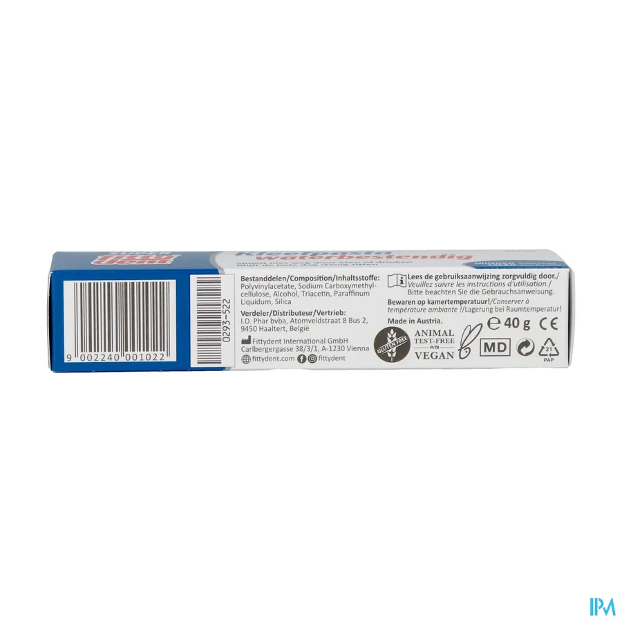 packshot van Fittydent Kleefcrème extra sterk