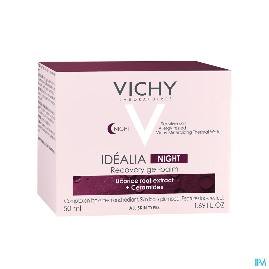 packshot van Vichy Idealia Skin Sleep Nachtcrème 50 ml