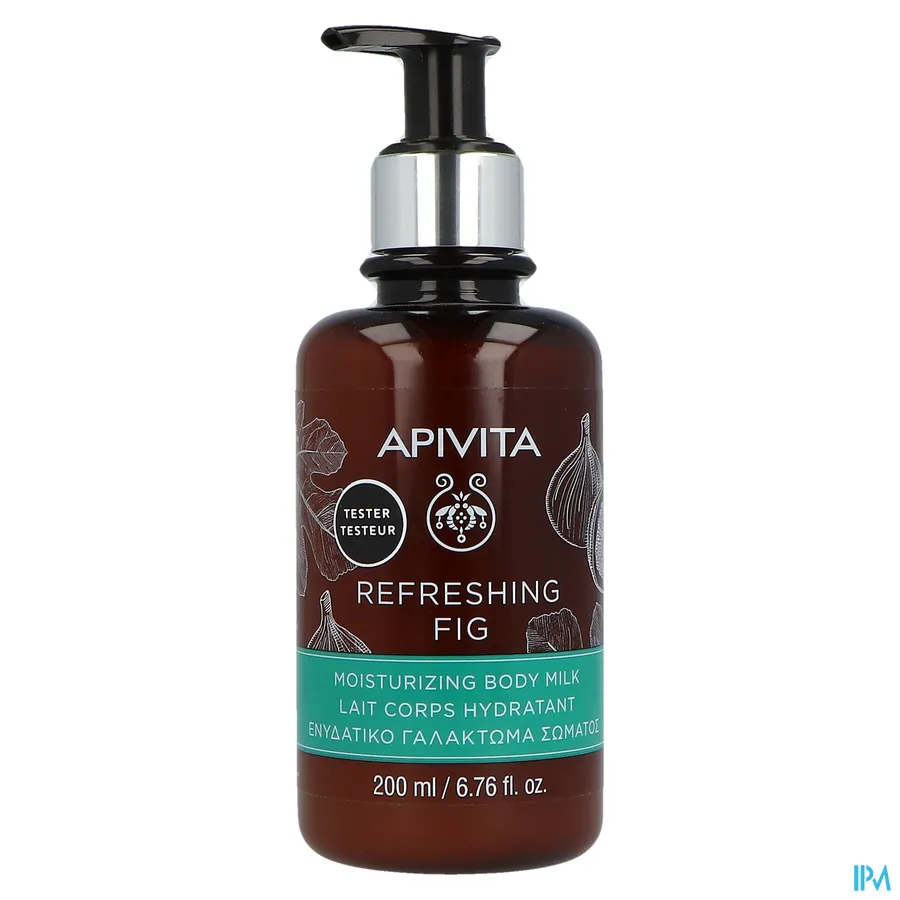 packshot van Apivita Refreshing Fig Hydraterende Lichaamsmelk 200 ml