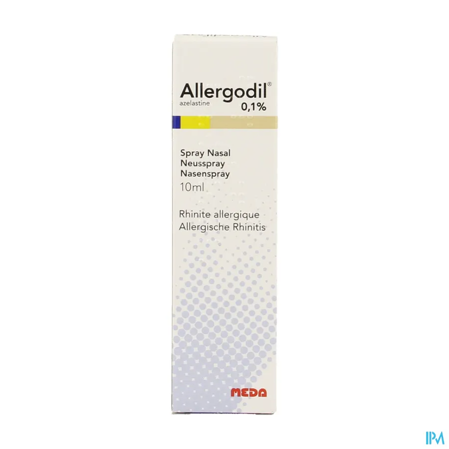 packshot van Allergodil Neusspray 10ml
