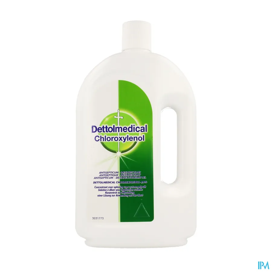packshot van Dettolmedical Chloroxylenol 4,8% Antisepticum-Desinfectans 1 Liter