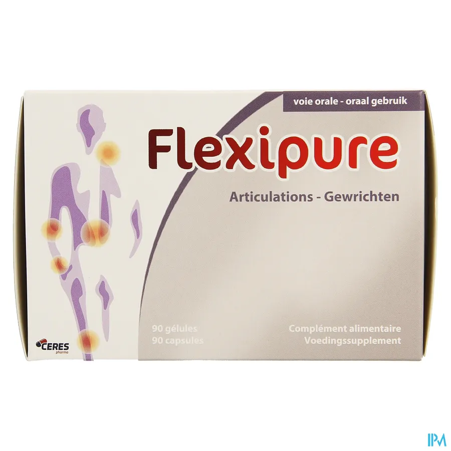 packshot van Flexipure voor Gewrichten 90 Capsules