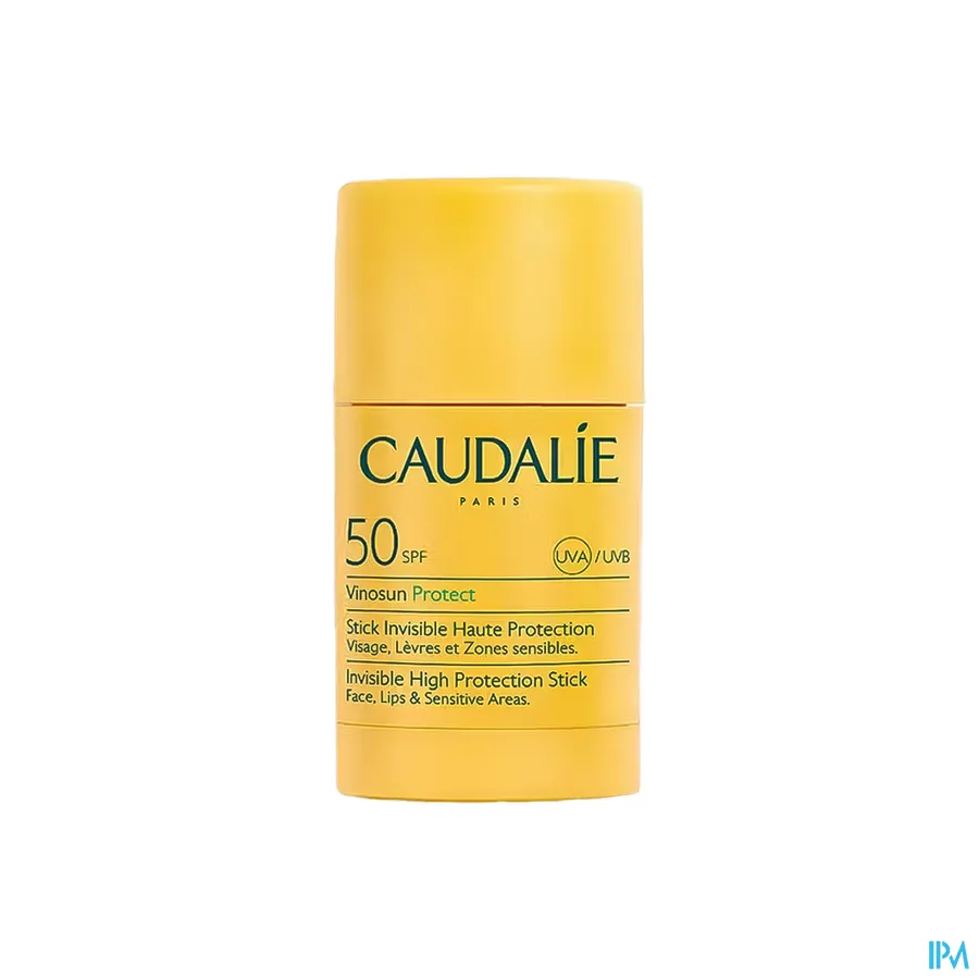 packshot van Caudalie Vinosun Protect Stick SPF50 15 g