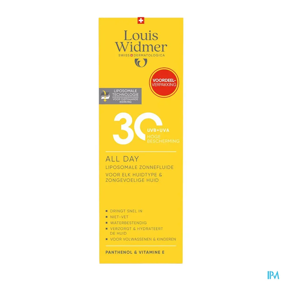 packshot van Widmer All Day 30 Value Pack 200 ml