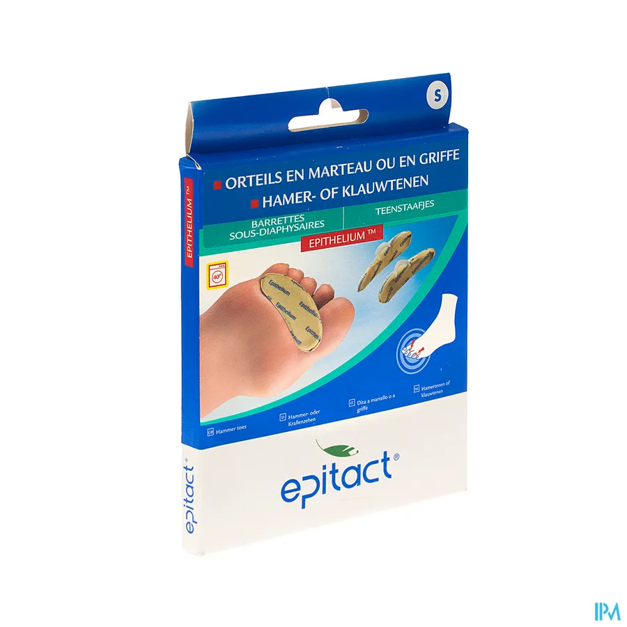 packshot van Epitact Teenstaafjes voor Hamer- of Klauwtenen voor Vrouw Maat Small