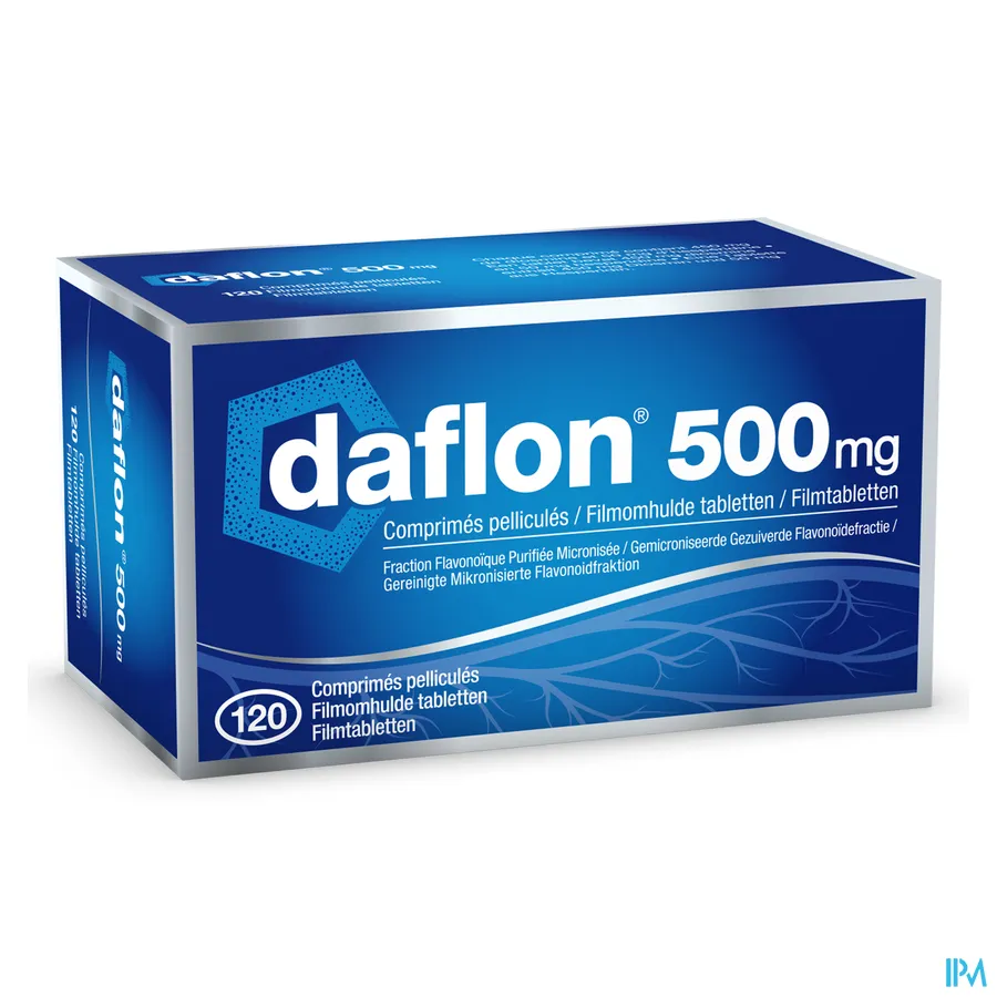 packshot van Daflon 120 tabl