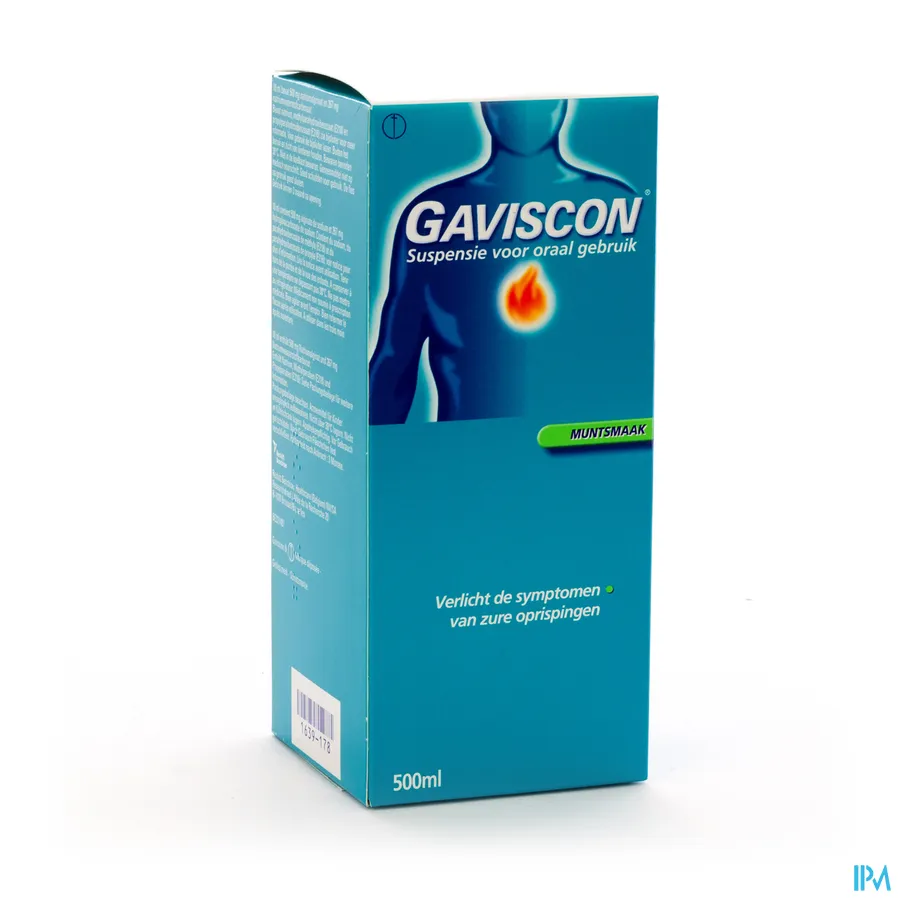 packshot van Gaviscon Munt 500 ml