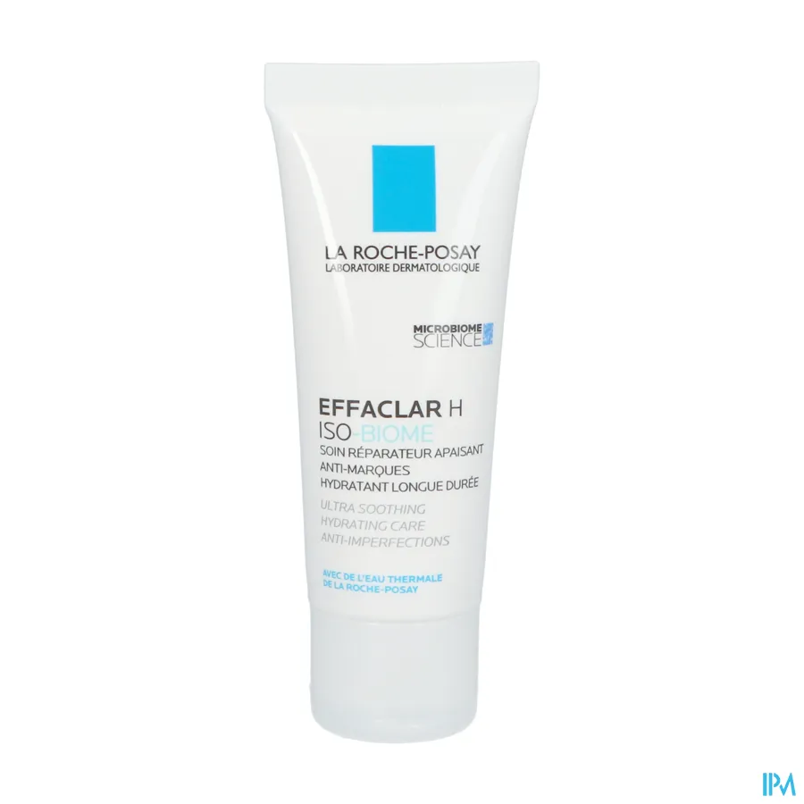 packshot van La Roche-Posay Effaclar H Iso-Biome Crème 40 ml