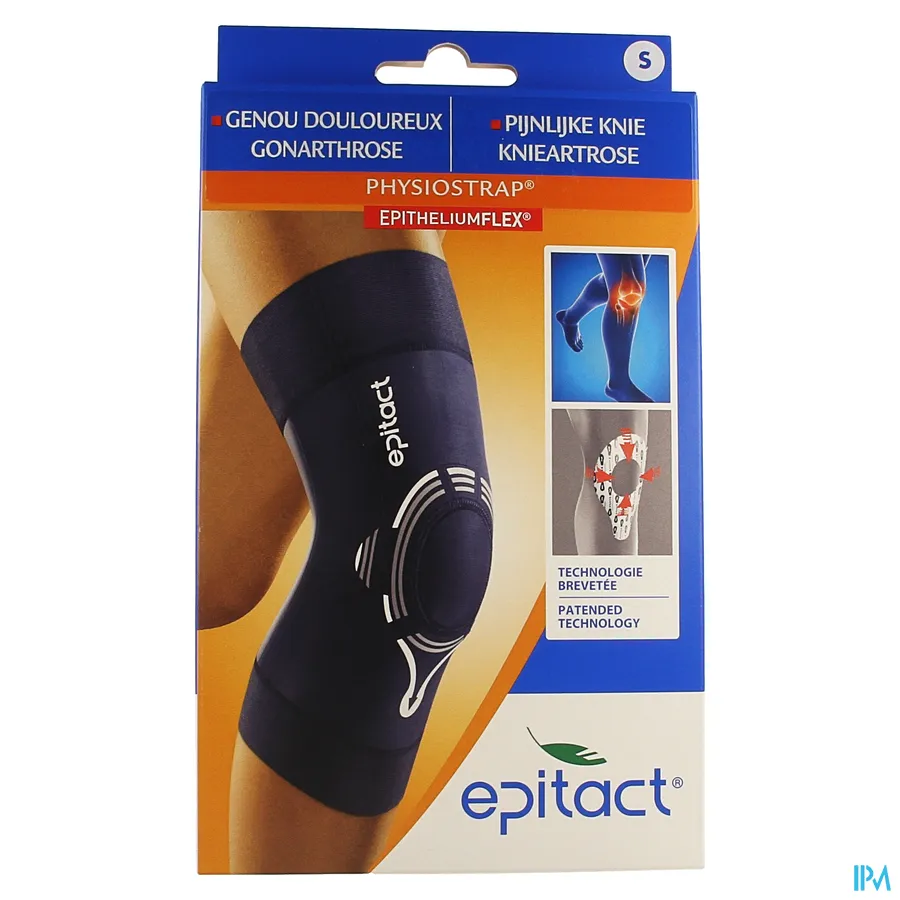 packshot van Epitact Kniebescherming Physiostrap S 1 stuk