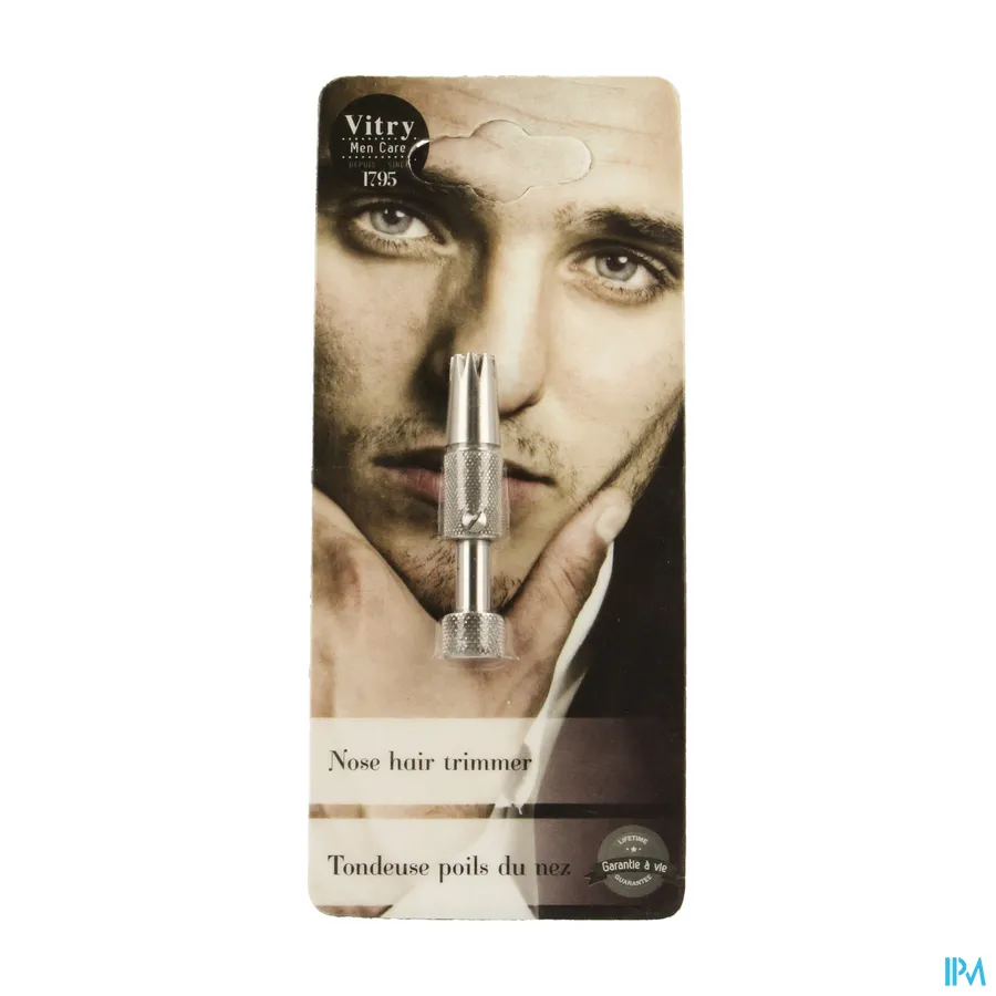 packshot van Vitry Scheermachientje voor Neusharen in Inox