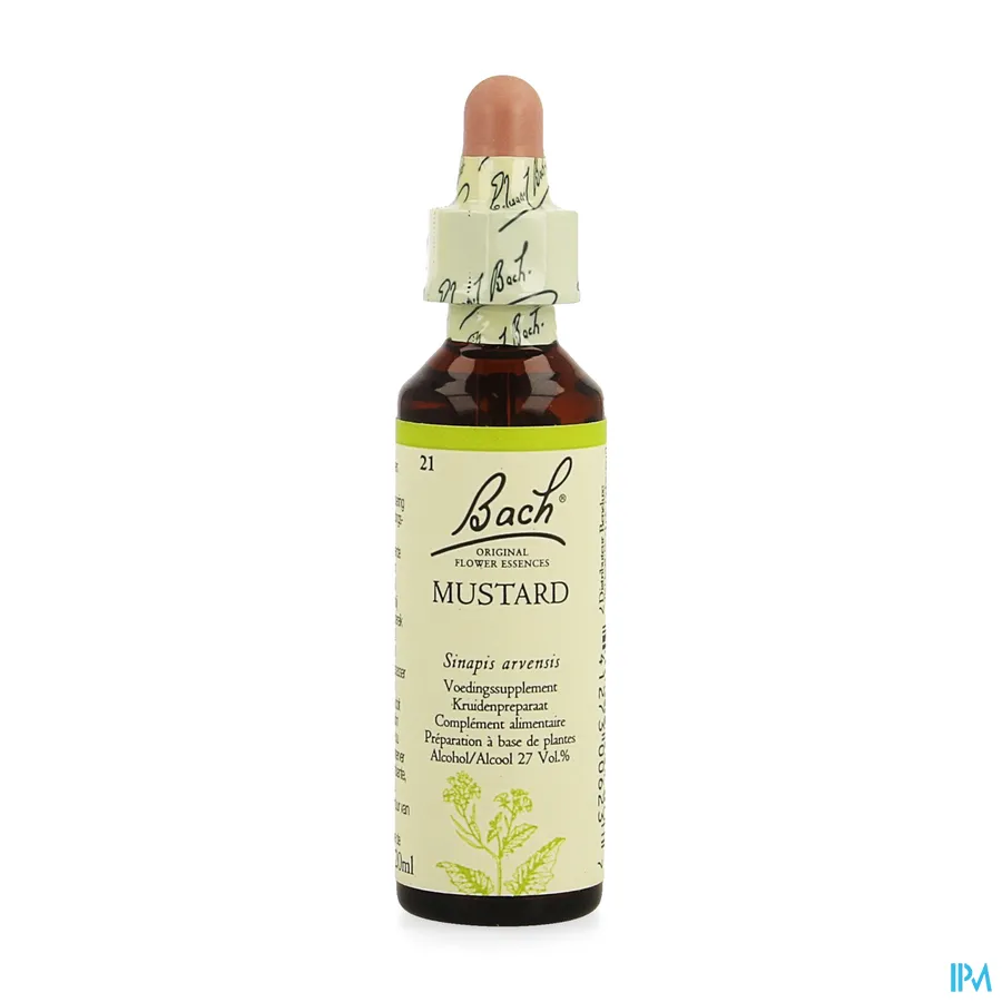 packshot van Bach Bloesem Mustard