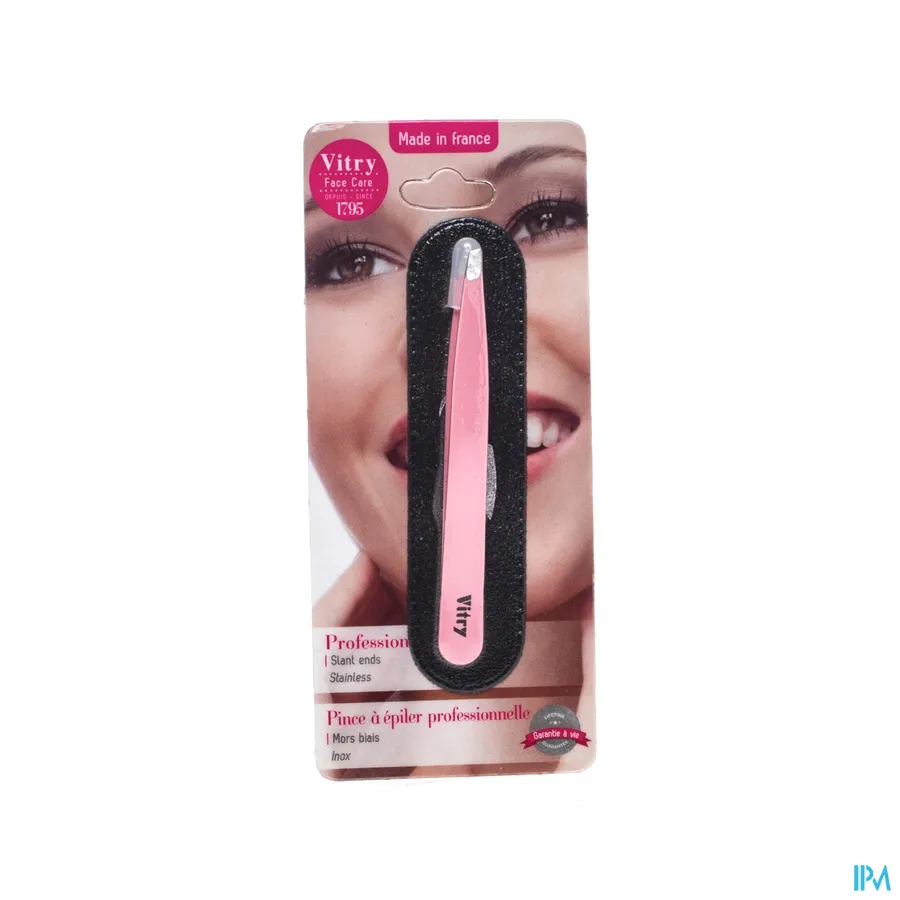 packshot van Vitry Gekleurd Epileerpincet met Schuine Top