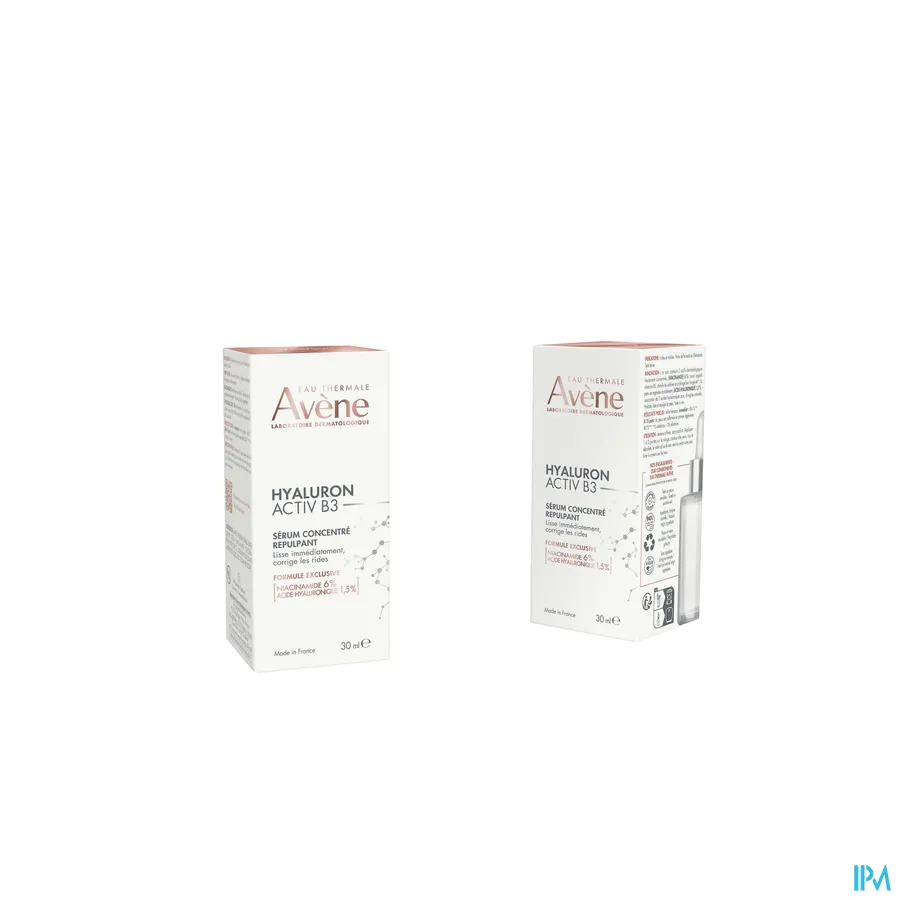 packshot van Avène Hyaluron Activ B3 Geconcentreerd Opvullend Serum 30 ml