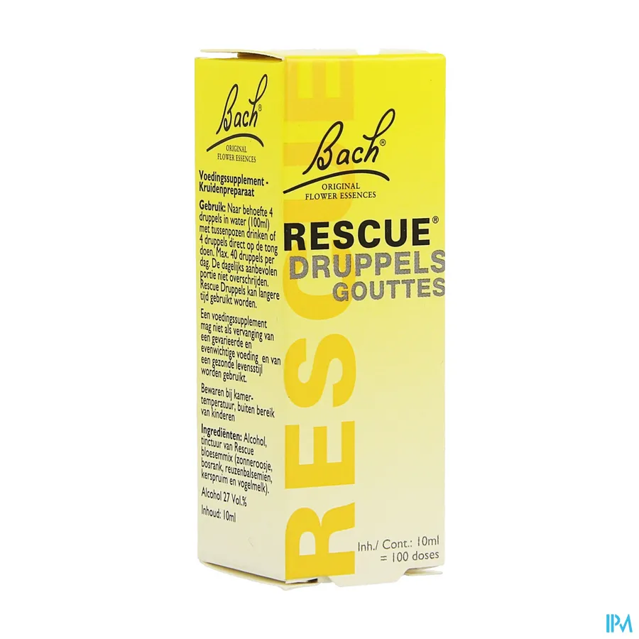packshot van Bach Flower Rescue Druppels