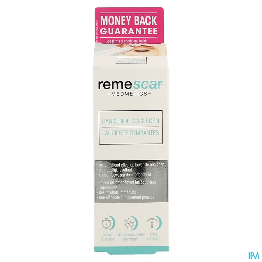 packshot van Remescar Hangende Oogleden Creme Tube 8ml
