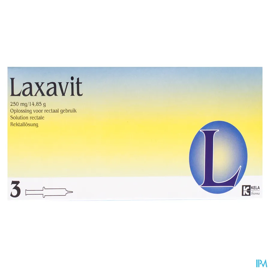 packshot van Laxavit 3 x 12ml