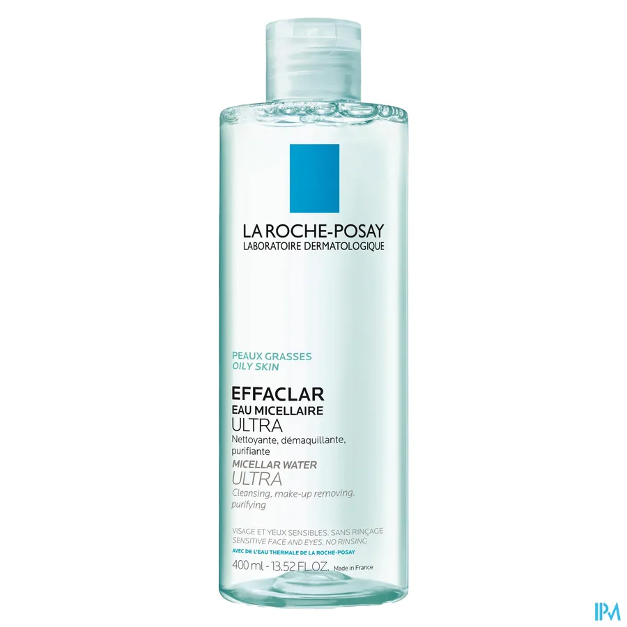 packshot van La Roche-Posay Effaclar Micellair Water Ultra 400 ml