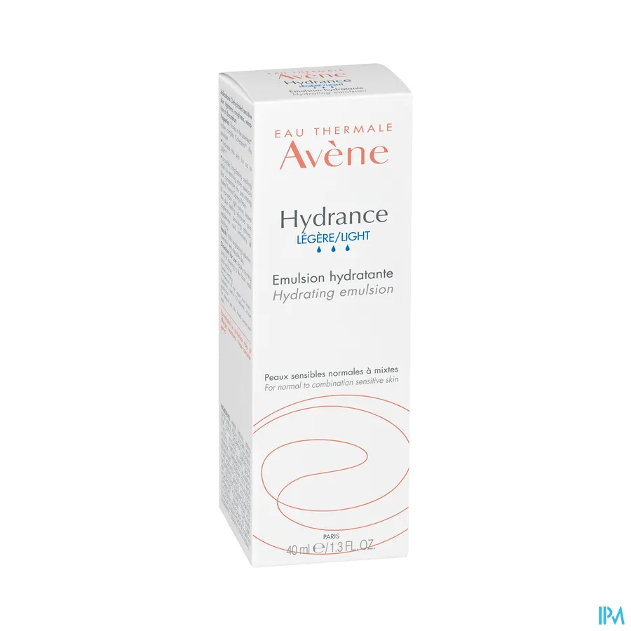 packshot van Avène Hydrance Licht Hydraterende Emulsie voor Normale tot Gemengde Huid 40 ml