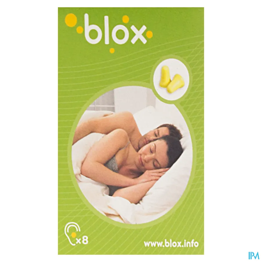 packshot van Blox Conisch Schuim Anti-Lawaaioordopjes 4 Paar