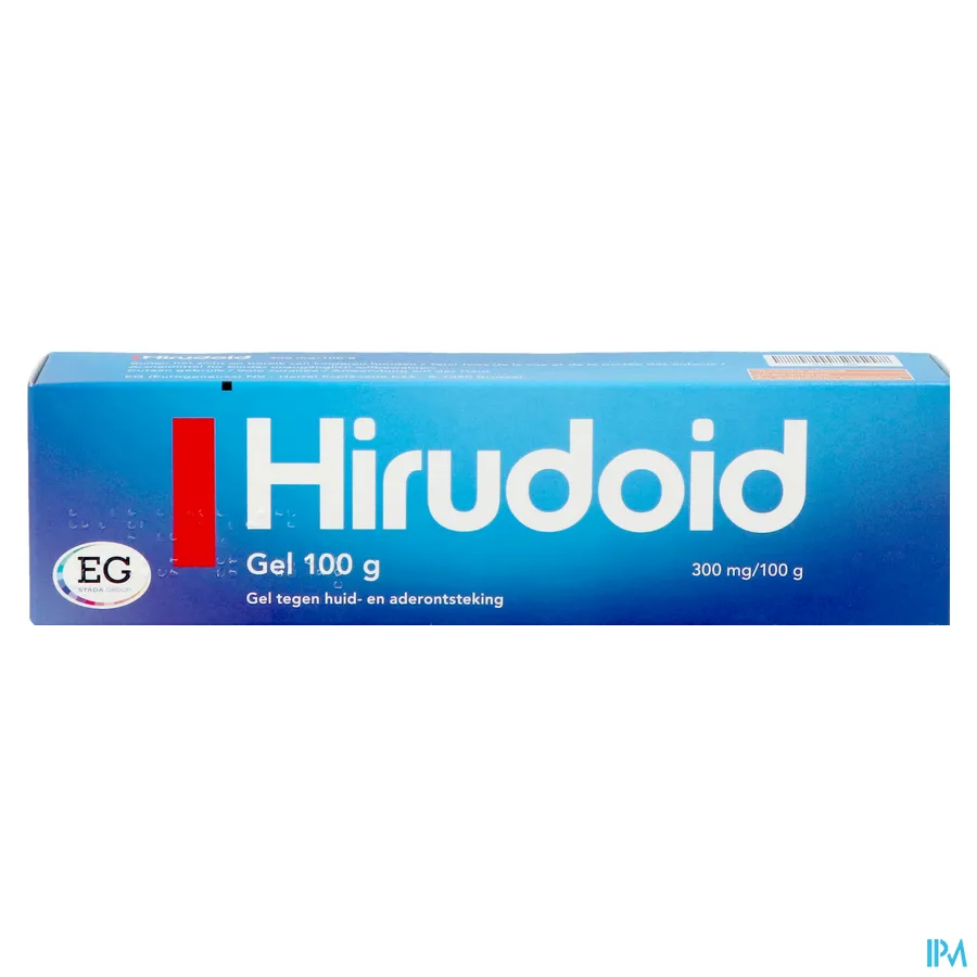 packshot van Hirudoid 100g gel