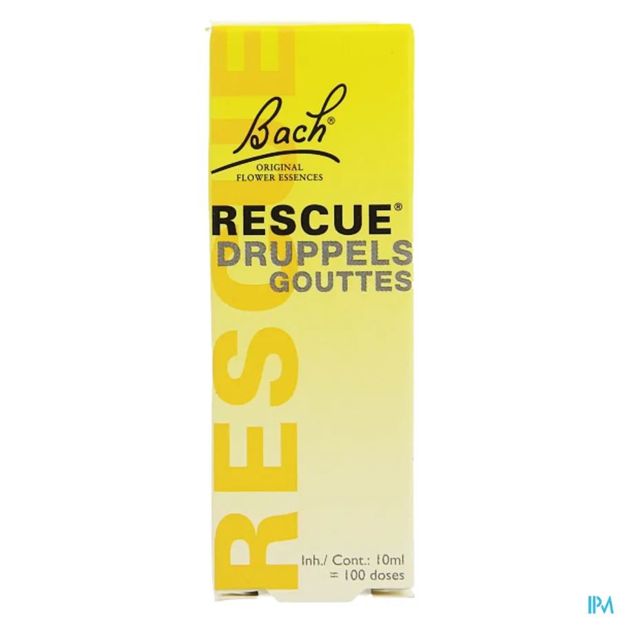 packshot van Bach Flower Rescue Druppels
