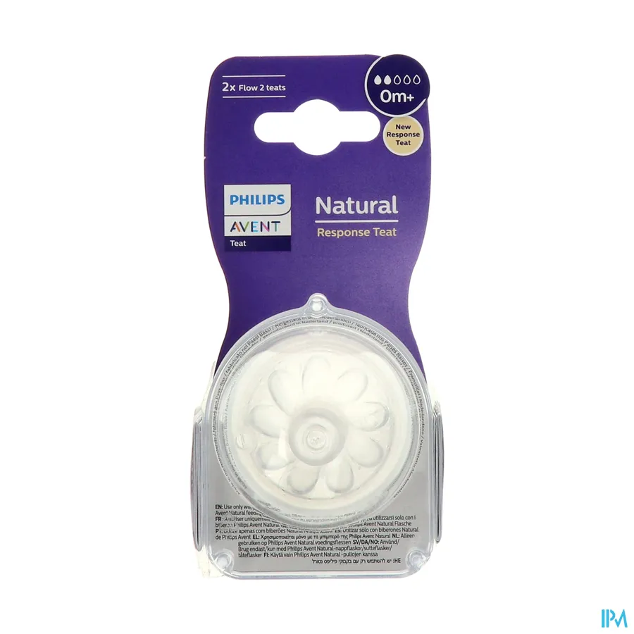 packshot van Philips Avent Natural 3.0 Zuigspeen 0m+ T2 1