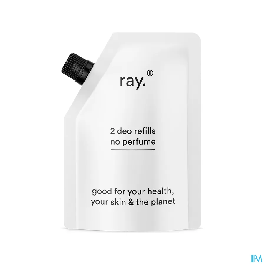 packshot van Ray 2 Deo Refills Zonder Parfum 100 ml
