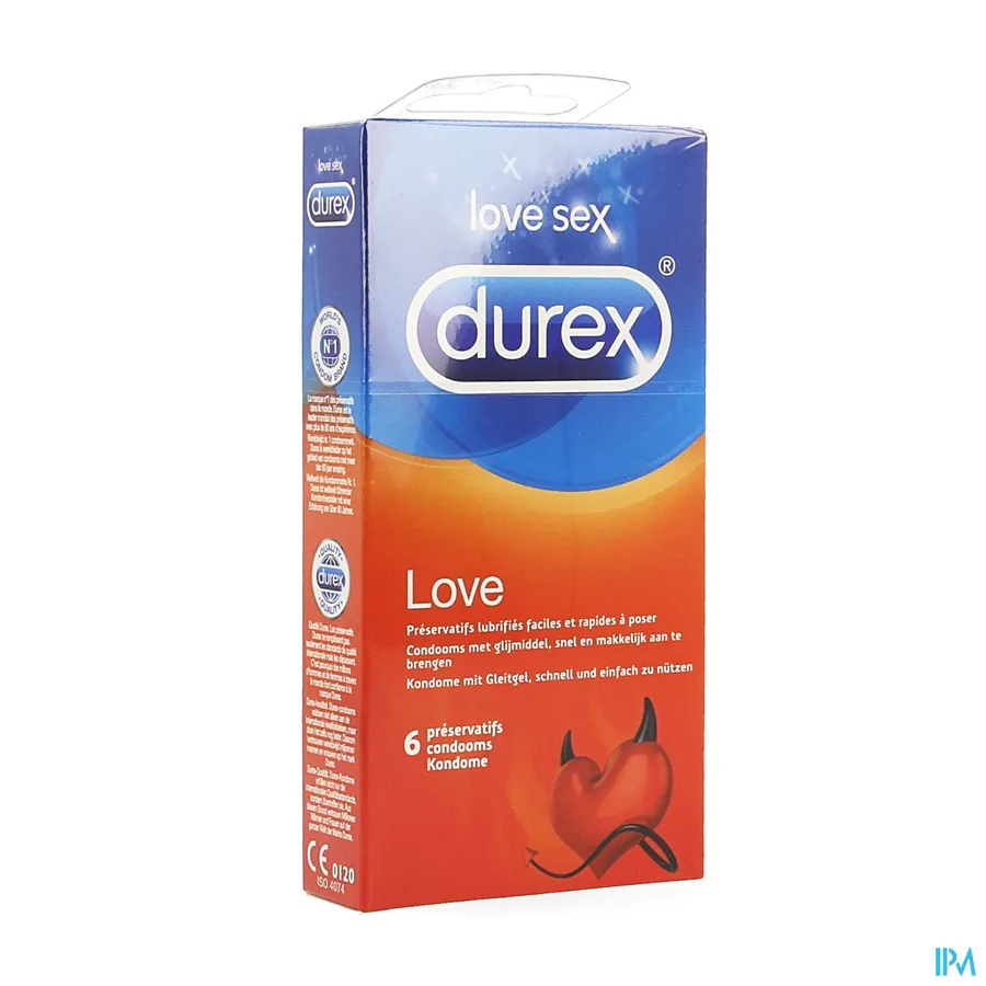 packshot van Durex Love 6 Condooms