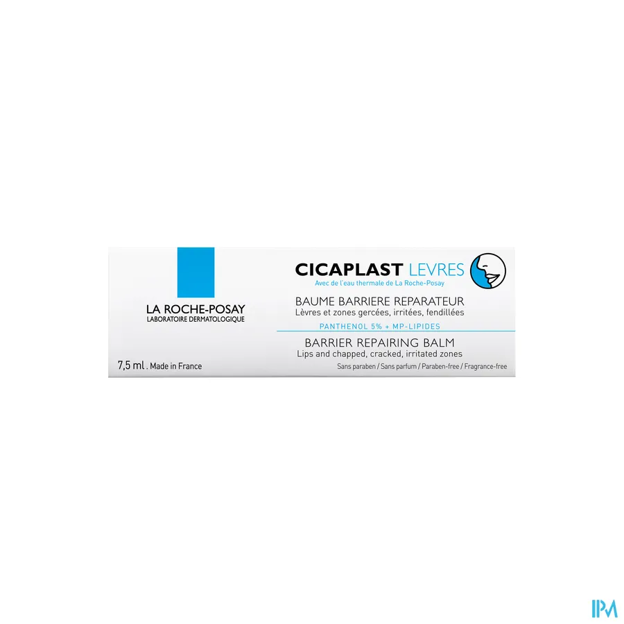 packshot van La Roche-Posay Cicaplast Lipbalsem 7,5ml