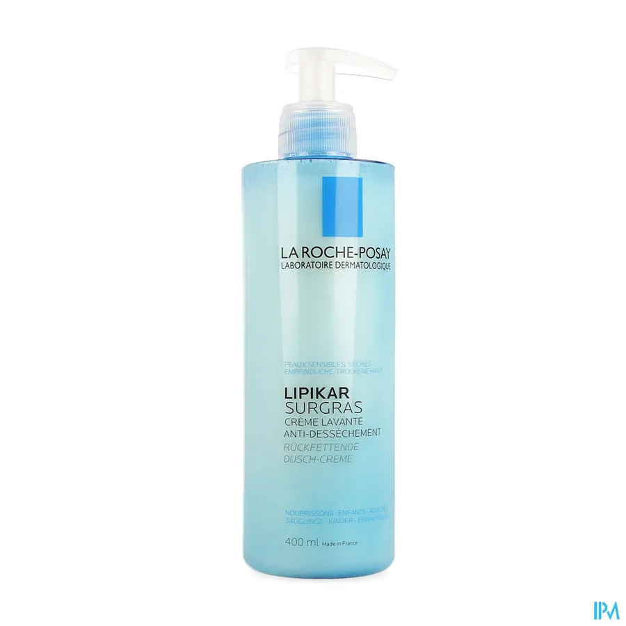 packshot van La Roche-Posay Lipikar Surgras Overvet Douchecrème 400 ml