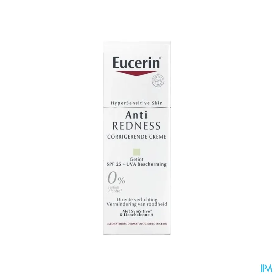 packshot van Eucerin Anti Redness Corrigerende Dagcrème SPF 25 50 ml