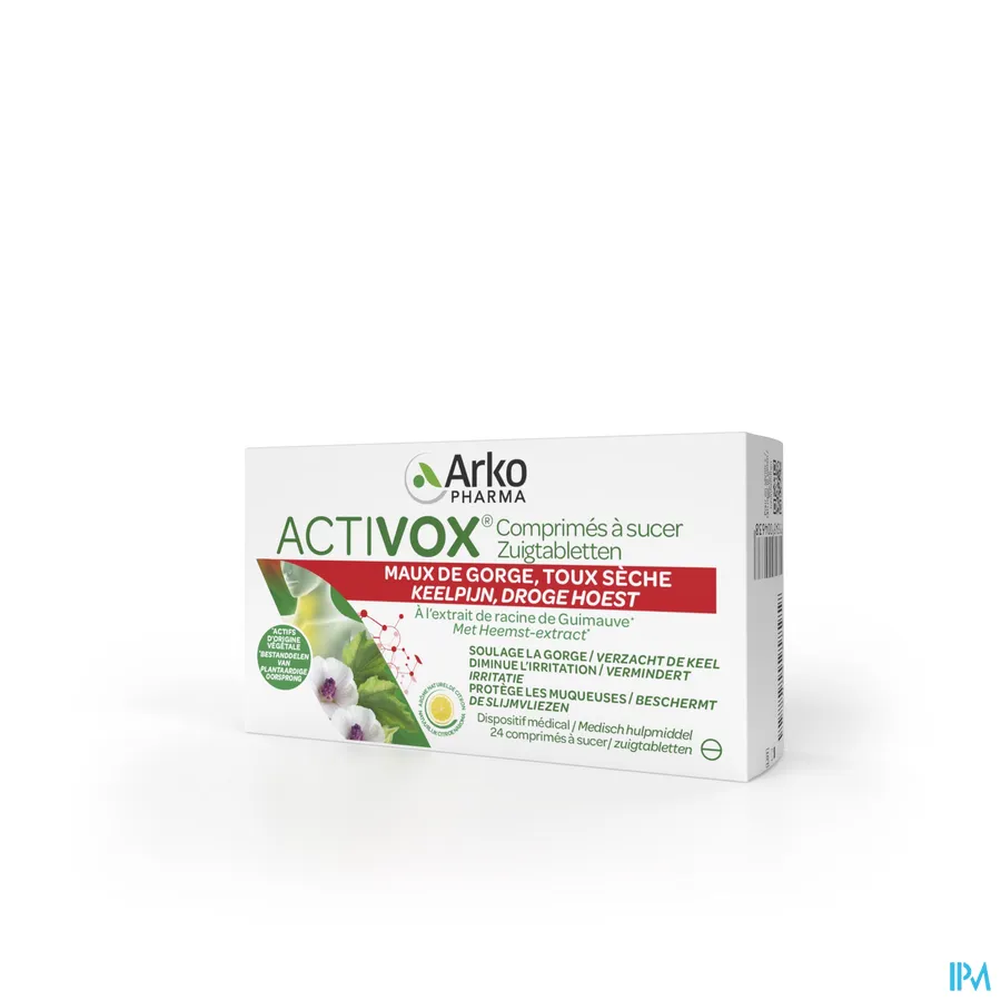 packshot van Arkopharma Activox Zuigtabletten 24 zuigtabletten