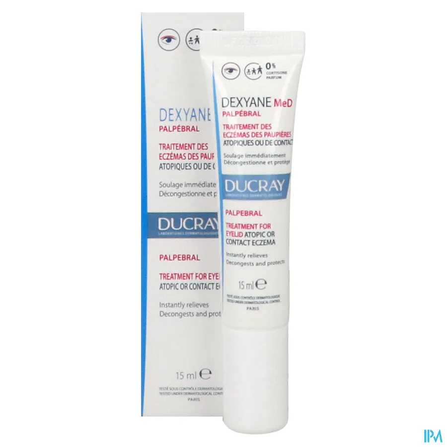 packshot van Ducray Dexyane MeD Palpebral Oogleden 15 ml