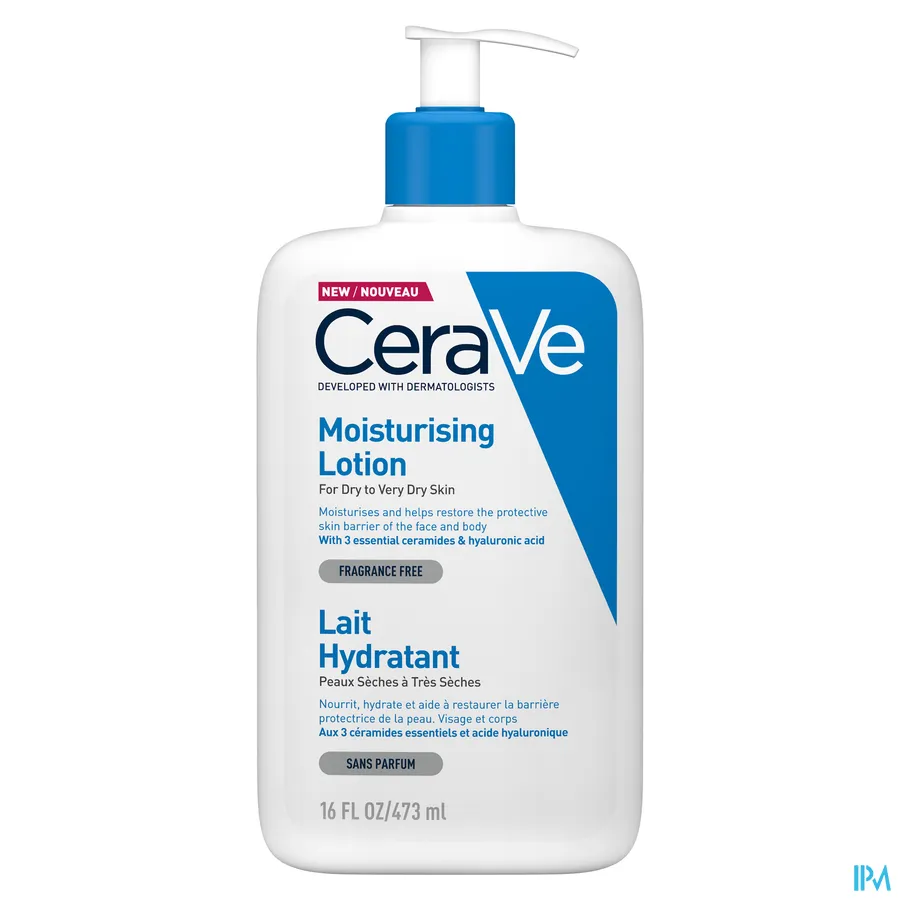 packshot van CeraVe Hydraterende Melk 473 ml