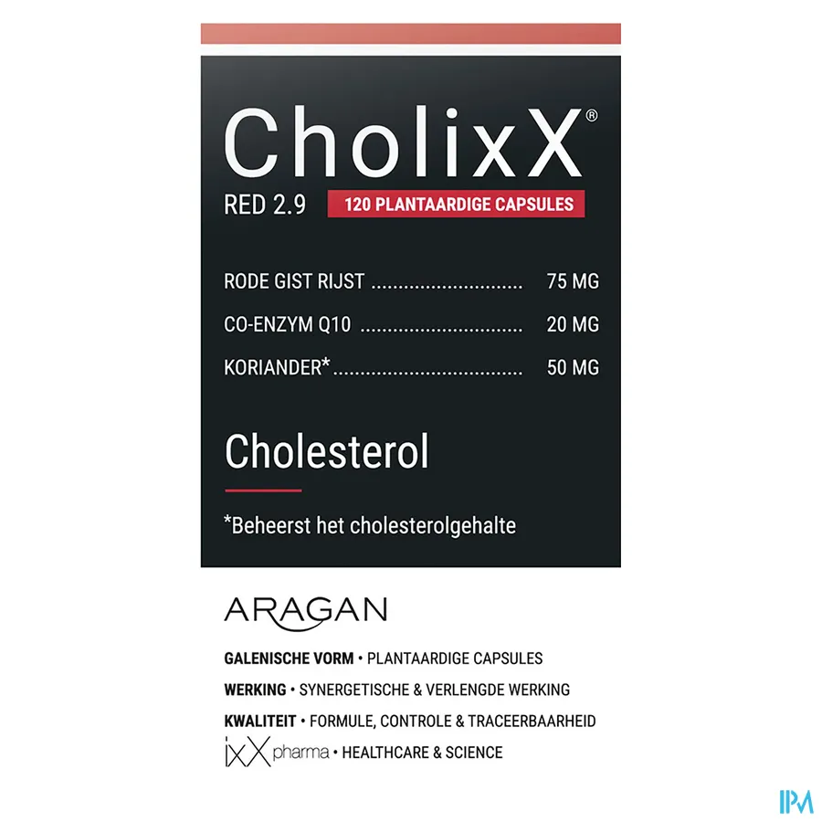 packshot van CholixX RED 2.9 120 capsules