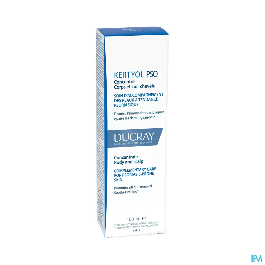 packshot van Ducray Kertyol Pso Concentraat 100 ml