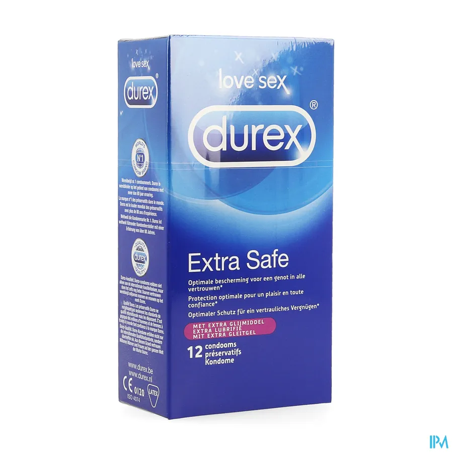 packshot van Durex Extra Safe 12 Condooms