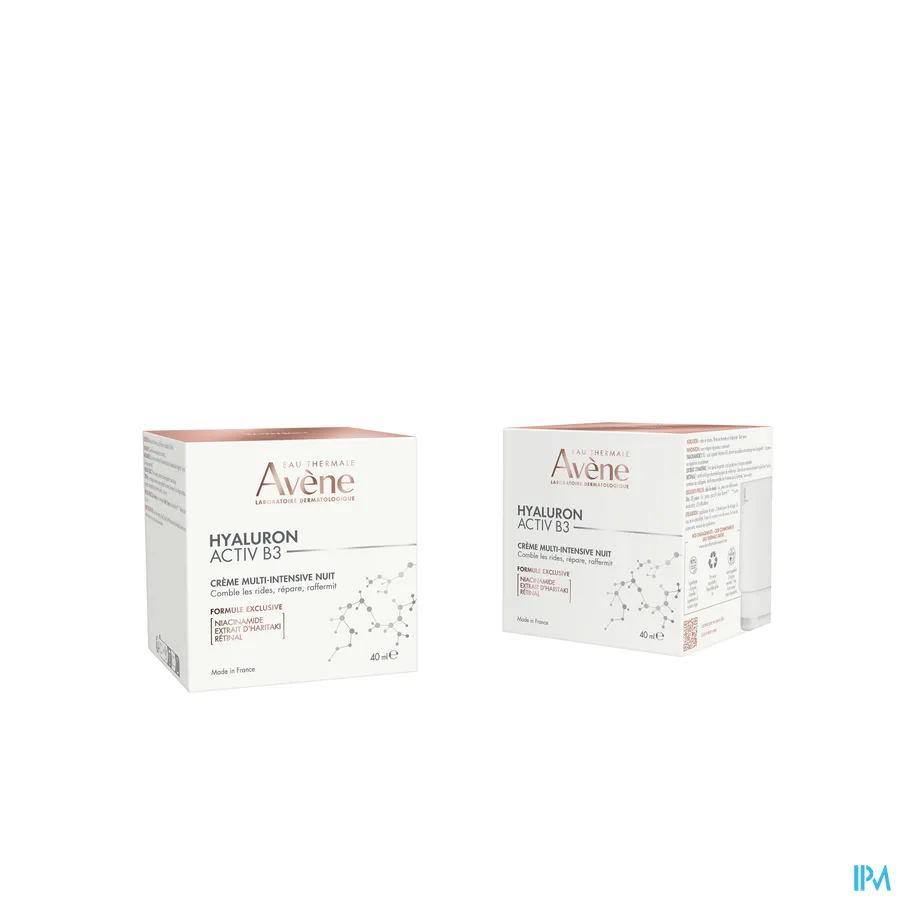 packshot van Avène Hyaluron Activ B3 Multi-intensive Nachtcrème 40 ml