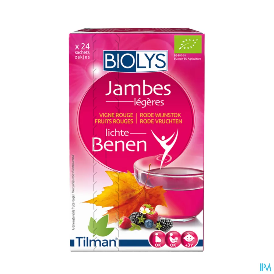 packshot van Tilman Biolys Antioxidanten Rooibos-Groene Thee 24 zakjes