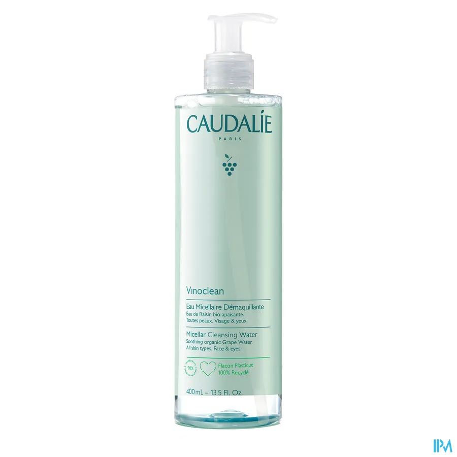 packshot van Caudalie Vinoclean Micellair Reinigingswater 400 ml