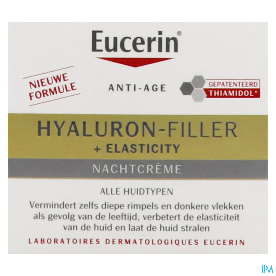 packshot van Eucerin Hyaluron-Filler + Elasticity Nachtcrème Anti-Age & Rimpels 50 ml