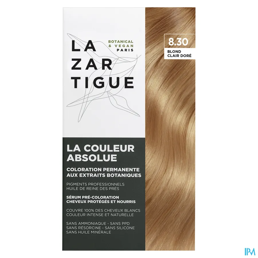 packshot van Lazartigue Couleur Absolue 8.30 Licht Goudblond