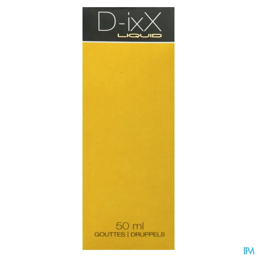 packshot van D-ixX Liquid Druppels 50 ml