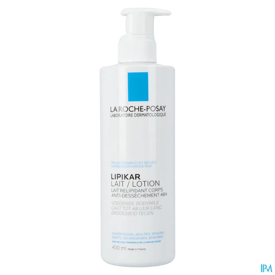 packshot van La Roche-Posay Lipikar Lichaamsmelk 400 ml