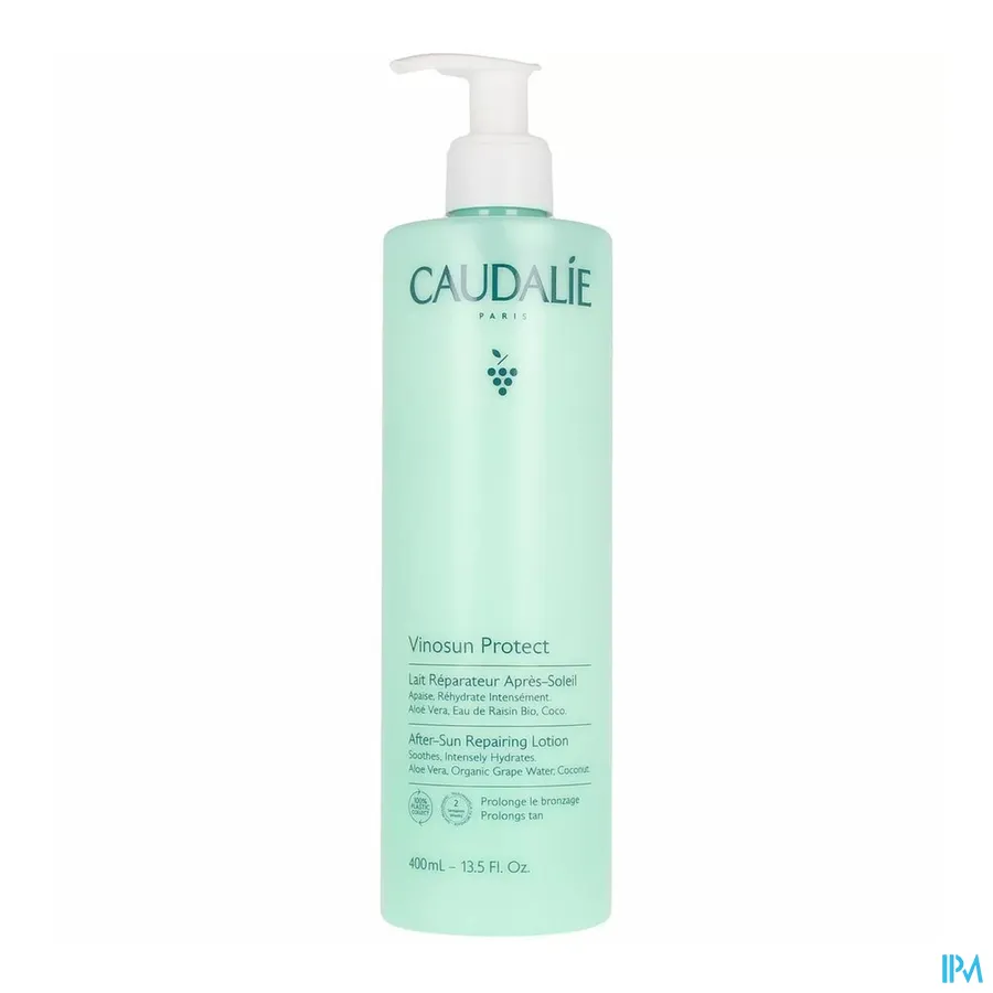 packshot van Caudalie Vinosun Herstellende Melk Aftersun 400 ml