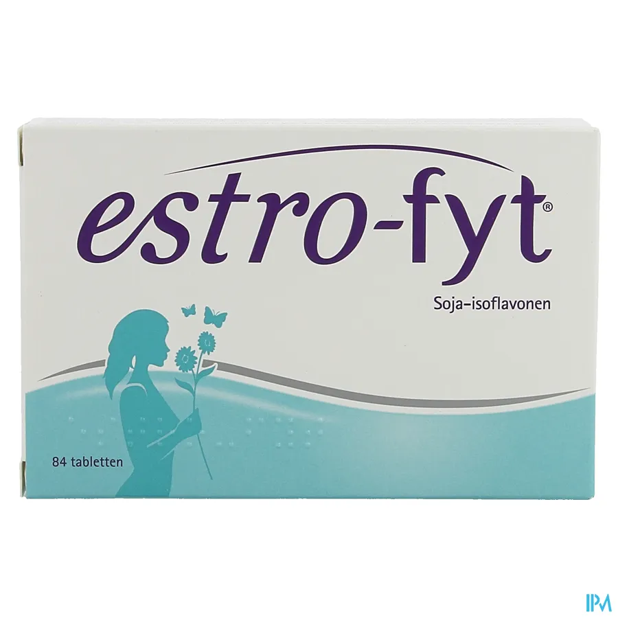packshot van Estro-Fyt met Soja-Isoflavonen 84 Tabletten