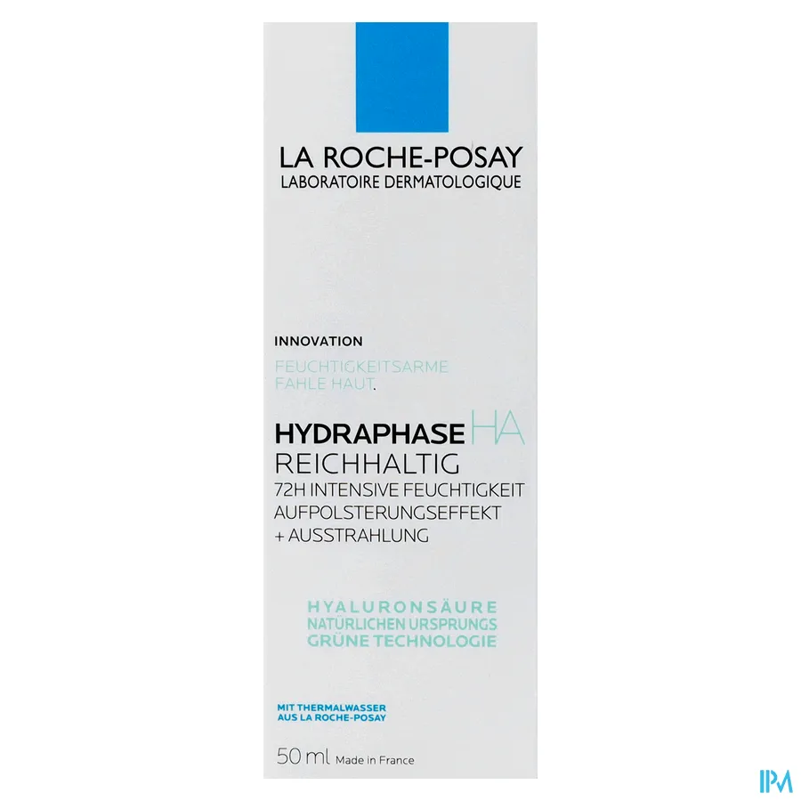 packshot van La Roche-Posay Hydraphase HA Rijk 50 ml