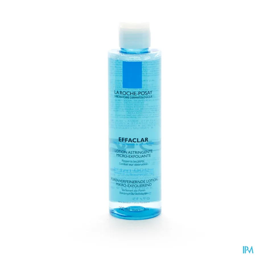 packshot van La Roche-Posay Effaclar Micro-Exfoliërende Adstringerende Lotion 200 ml