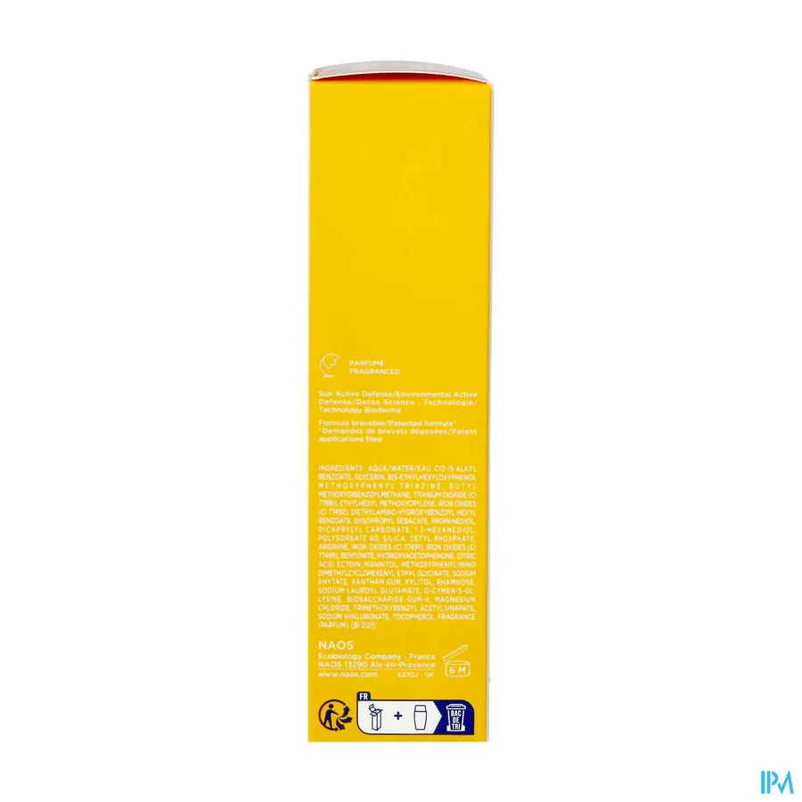 packshot van Bioderma Photoderm XDefense Ultra-Fluid SPF 50+ 40 ml Shade 01