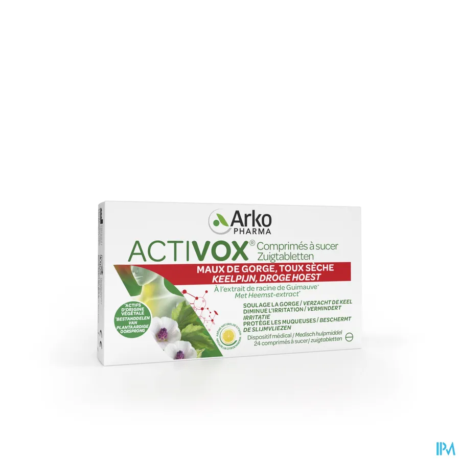 packshot van Arkopharma Activox Zuigtabletten 24 zuigtabletten